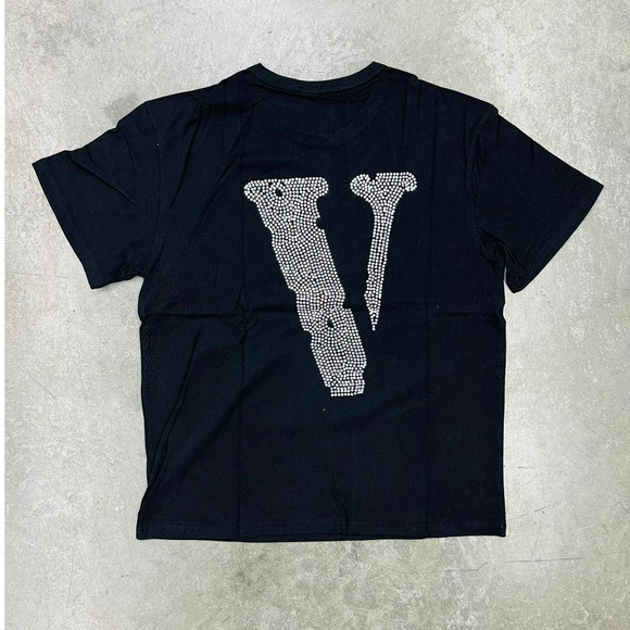 VLONE Friends Rhinestone T-Shirt - Small - Picture 2 of 4